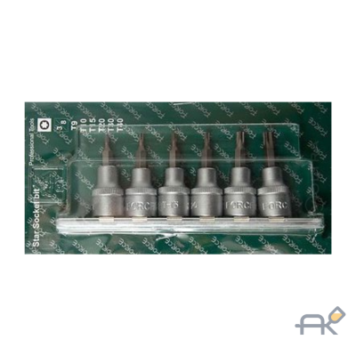 Набор головок бит торкс 6пр.3/8 F-3061